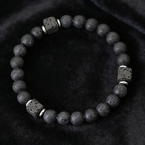 Bracelet perles pierre - perles,