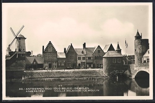 Carte postale anvers - carte,