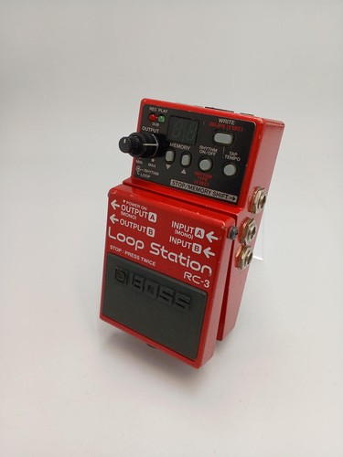 Pédale effets boss - d'effets, rc-3