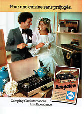 Advertising 108 1978 Camping Gas International Stove Bungalow