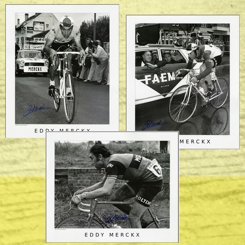 Eddy merckx signed print - -,