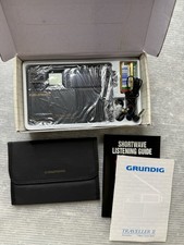 GRUNDIG Traveller II FM/MW/SW Radio 7-Band Worldwide Travel Radio Shortwave /NEW