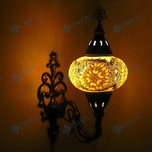 Lampe applique murale turque