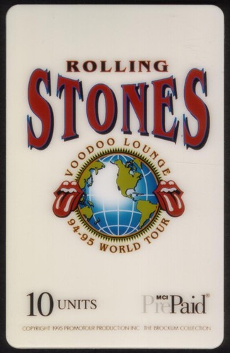 10u rolling stones - rolling, voodoo