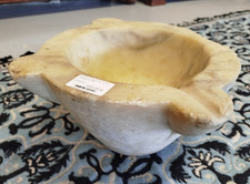 Mortier en marbre de Carrare