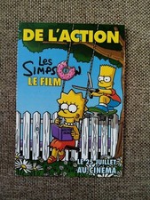 CARTE DE FILM AFFICHE LES SIMPSON 