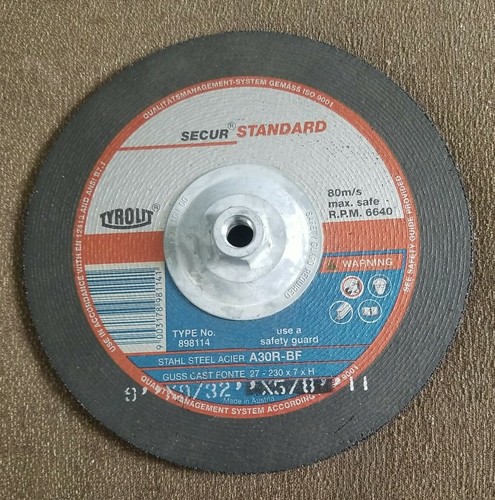 8 11 grinding - 9"x9/32"x5/8"-11,