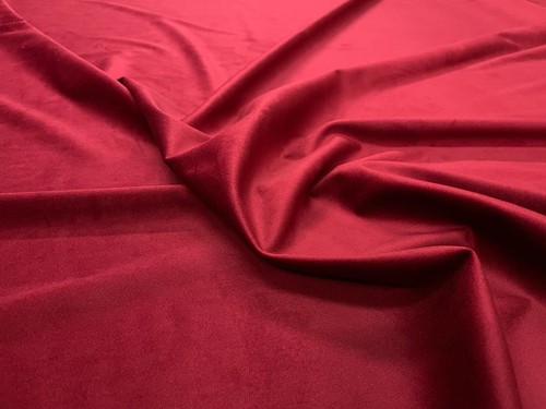 Tissu velours polyester - de,