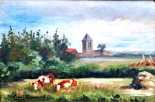 Ancien TABLEAU H/P originale