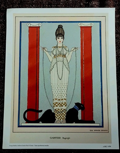 George barbier cartier - cartier, la