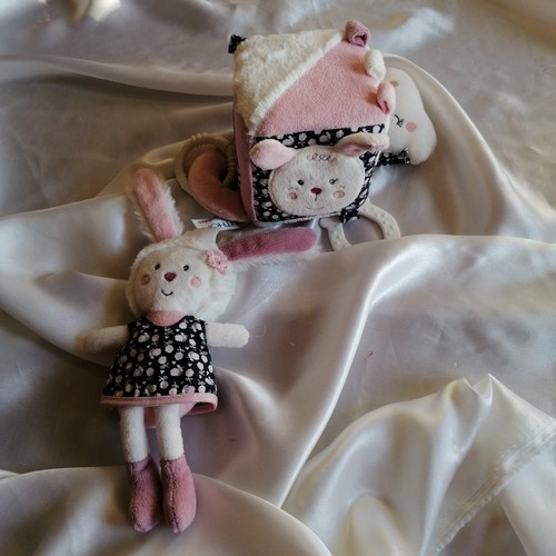 Doudou lapin miss - miss, de