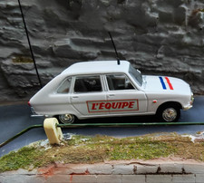 Renault 16 Magazine Journal l'Equipe Tour de France Norev 1/43e Rallye