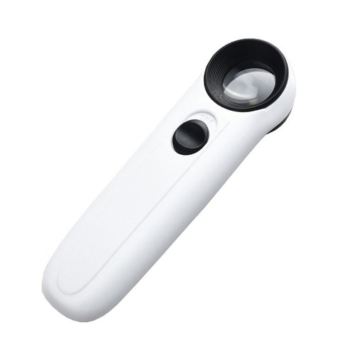 Loupe 40x avec - loupe, lumière,