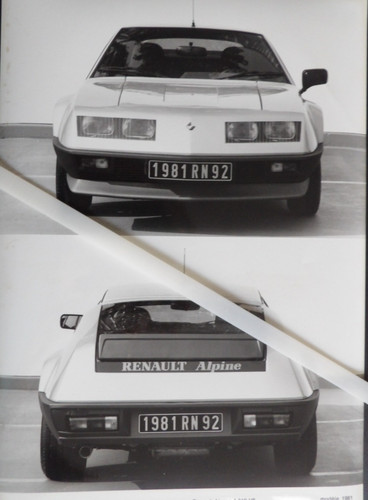Photo presse renault alpine - photo,