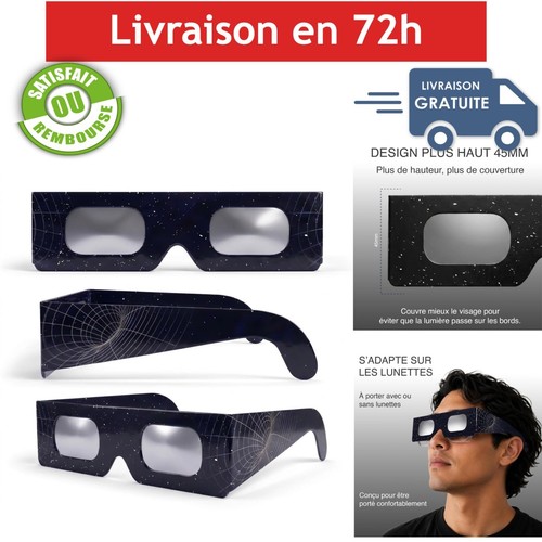 Lunettes éclipse solaire safe - solaire,
