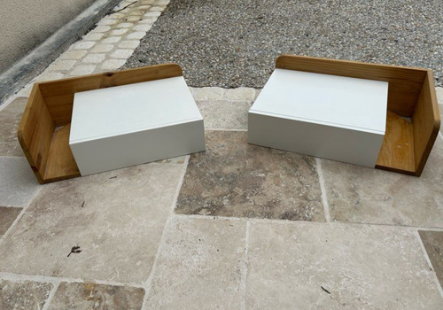 Table chevet bois murle - table,