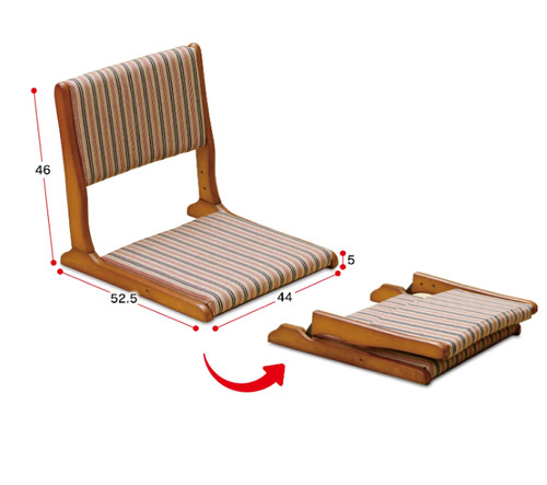 Chaise japonaise zaisu tatami - chaise,