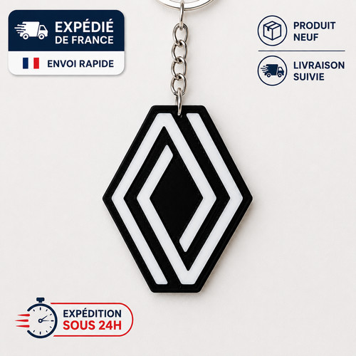 Porte clés renault - porte-clés, losange