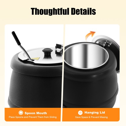 Commercial electric soup - commercial,