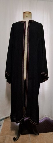 Magnifique djellaba noire - magnifique,