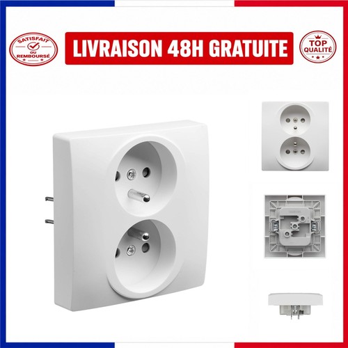 Prise électrique double