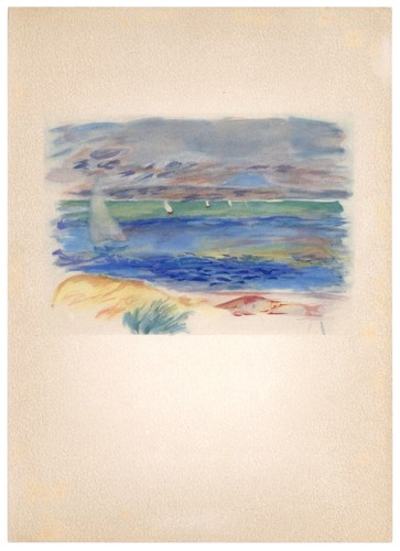 Renoir pochoir from seize - from,