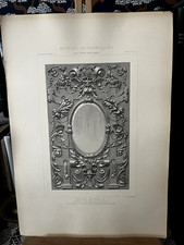 Trumeau avec miroir au centre