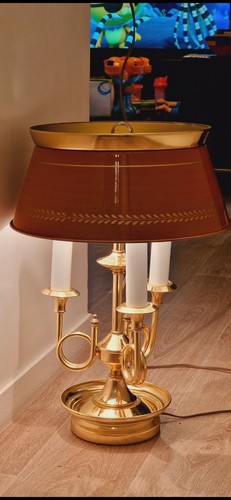 Lampe bouillotte rouge feux - 3,