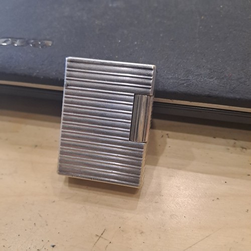 Briquet dupont argenté - st,