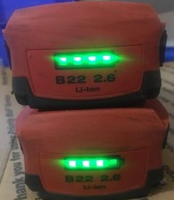2  Hilti CPC B22 2.6 Ah