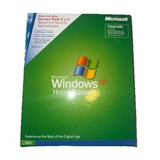 MICROSOFT WINDOWS XP HOME w/SP2 FULL OPERATING SYSTEM OS MS WIN 2002