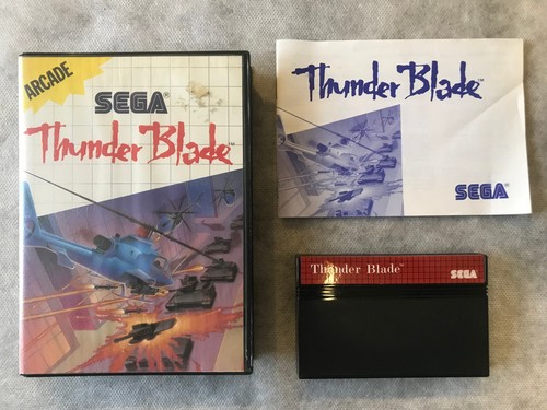 Jeu sega master system thunder - jeu,