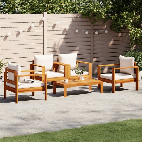 Salon jardin avec coussins - salon,