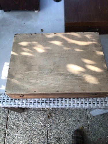 Meccano boite pleine - boite, bois