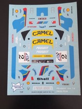 DECAL 1/43 - PEUGEOT 205 T16 -