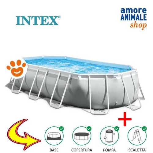 Intex piscine ovale - intex,