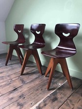 Chaises vintage Smile de Adam