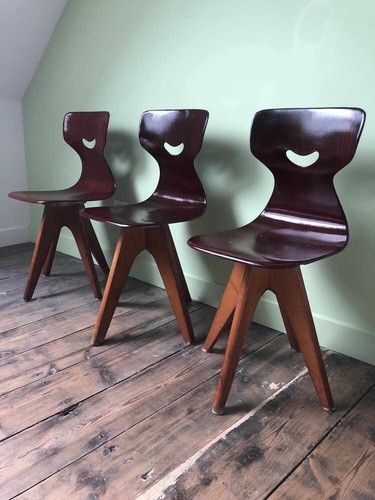 Chaises vintage smile adam - chaises,