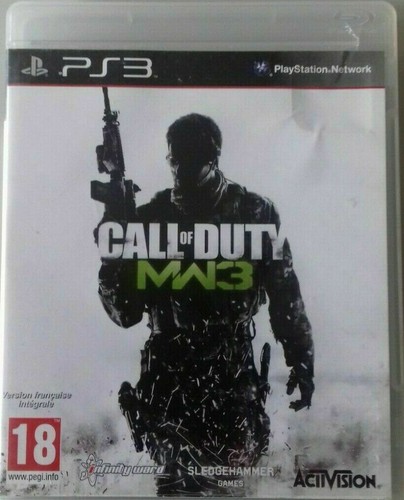 Jeu ps3 call duty - ps3, mw3