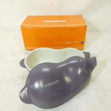 Le Creuset Mini Eggplant Cocotte Vegetable Series 320ml used
