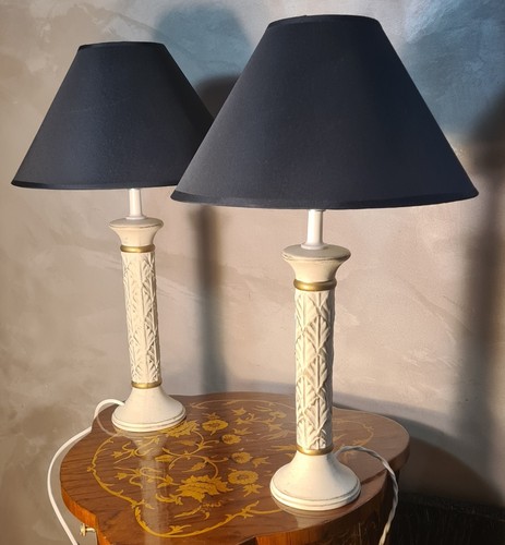 Paire lampes chevet - de,