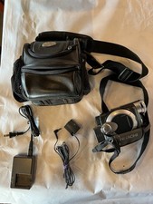 Hitachi DZ-MV380A DVD Video Camcorder Camera W/Battery Power Cord TESTED Working
