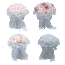 Bouquet de roses artificielles