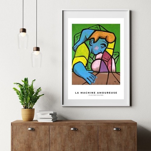 Art contemporain affiche