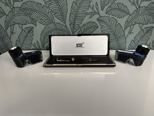 STYLO PLUME EN OR PISTON MONT