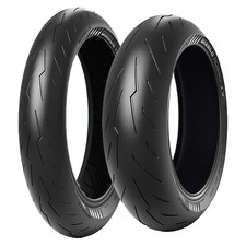 SET DE PNEUS PIRELLI 120/60-17