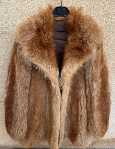 Manteau fourrure veritable - manteau,