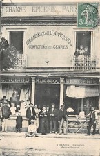 CPA 24 THENON MAISON BESSOU GRAND BAZAR UNIVERSEL 