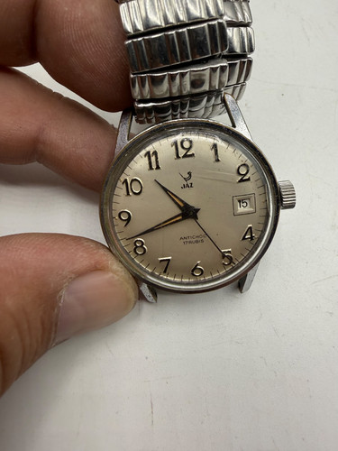 Montre vintage mécanique jaz - montre,