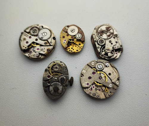 Watch lot movement for - , parts